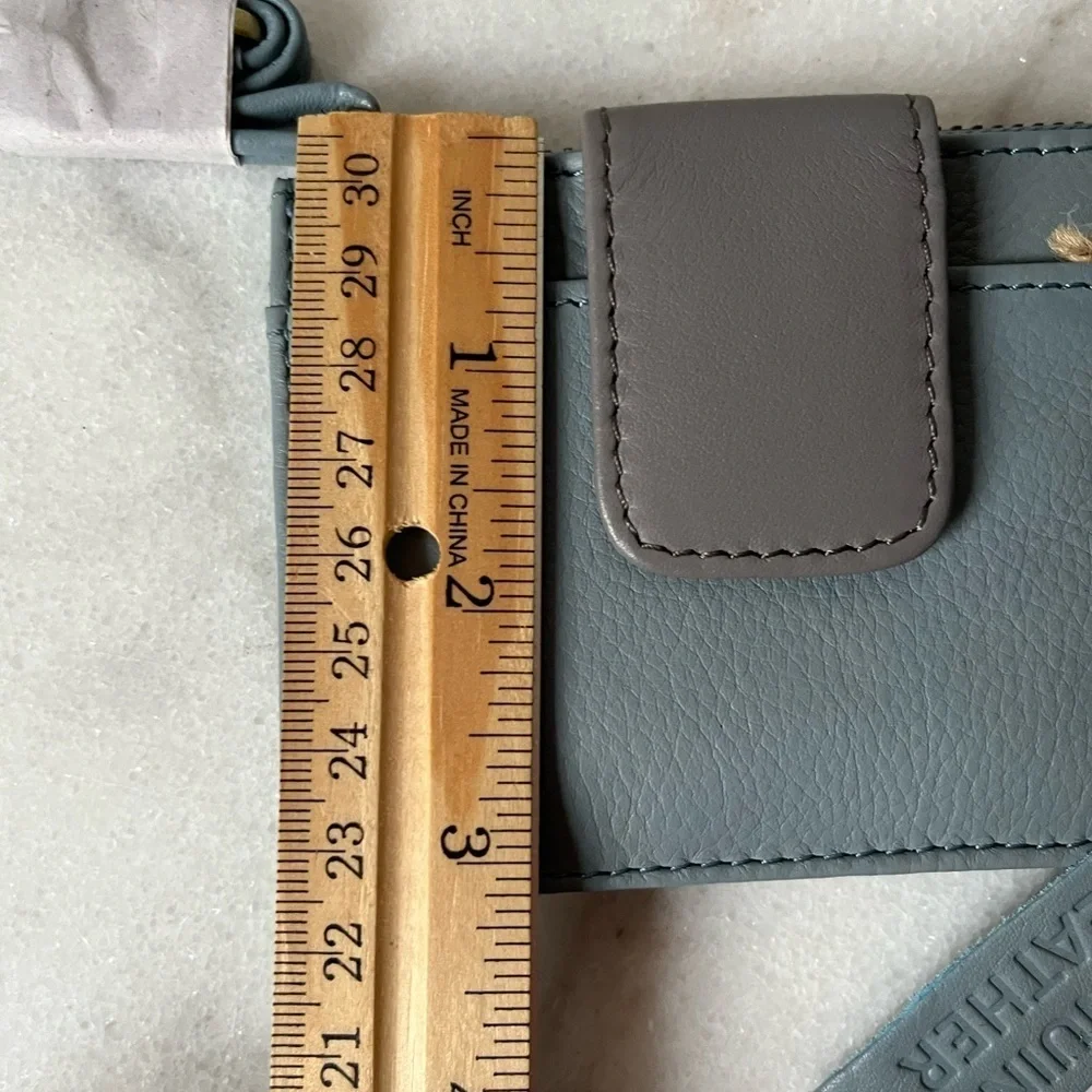 Mini Snap Wallet/Card Holder Genuine Leather India NEW